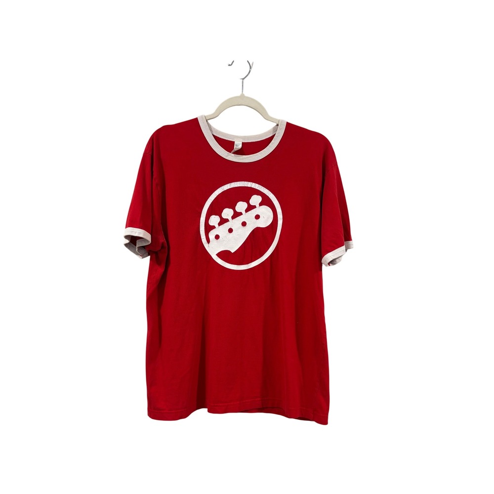 Vintage Scott Pilgrim vs The World Bass Ringer Shirt American Apparel L